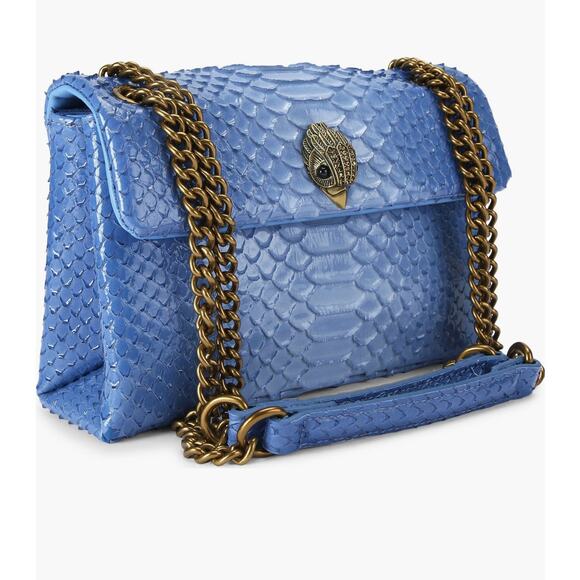 Kurt Geiger Croc Embossed Leather Convertible - Picture 3 of 4